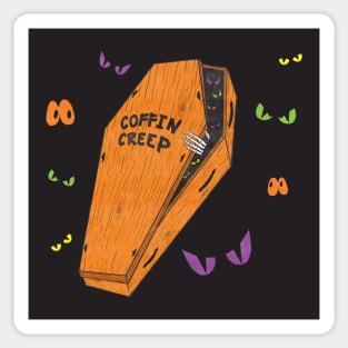 Coffin Creep Sticker